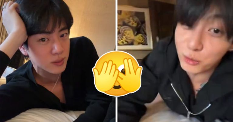 BTS’s Jin Accidentally Flashes Drunk Jungkook While Trying To Stay Modest缩略图
