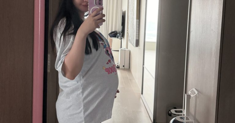 Idol-Turned-Actress Shows Off Prominent Bump At 29 Weeks缩略图