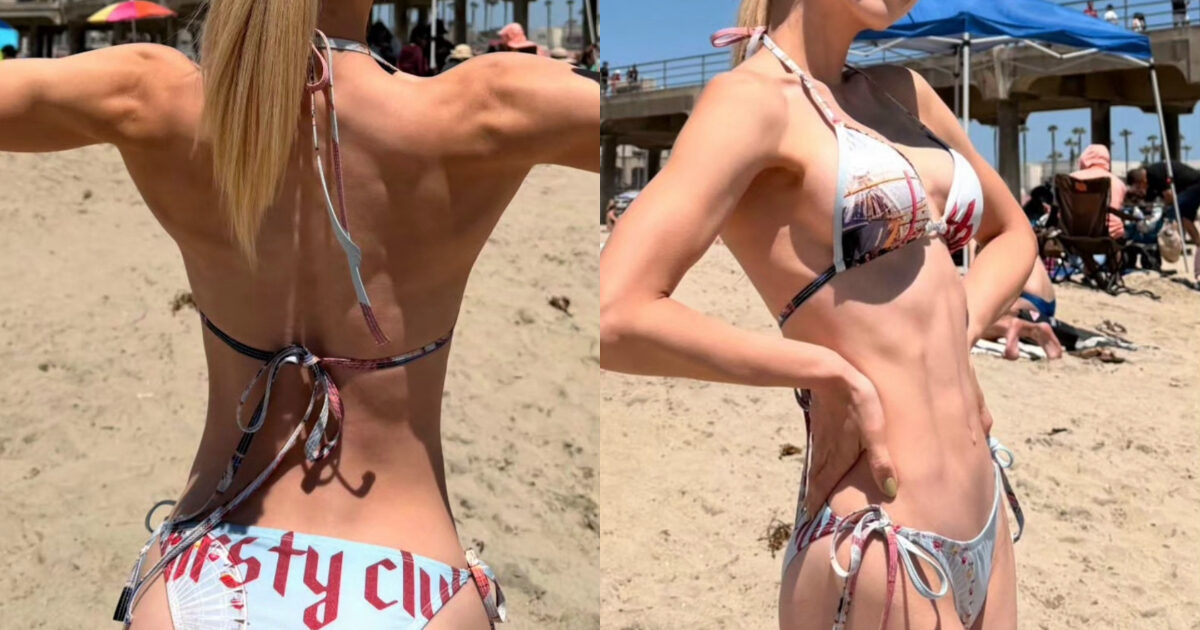 Female Korean Star Impresses With Defined Muscles缩略图