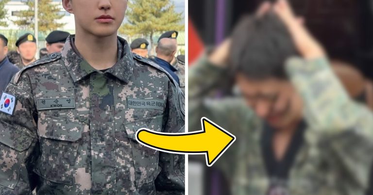 Enlisted Popular Idol Breaks Down In Tears At Military Event, Sparking Massive Concern缩略图