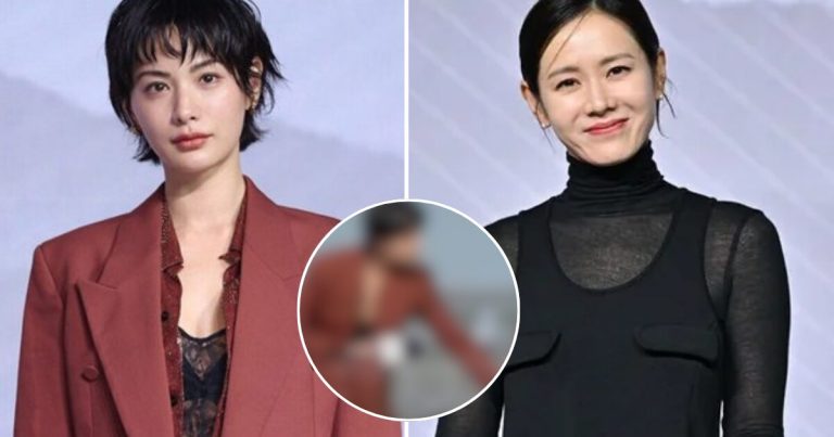 Actress Nana’s Reaction To Someone Seemingly Staring Up Son Ye Jin’s Dress Sparks Huge Reactions缩略图