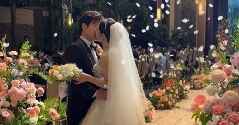 Gorgeous Scenes Of Girl Group Idol’s Wedding Get Unveiled缩略图